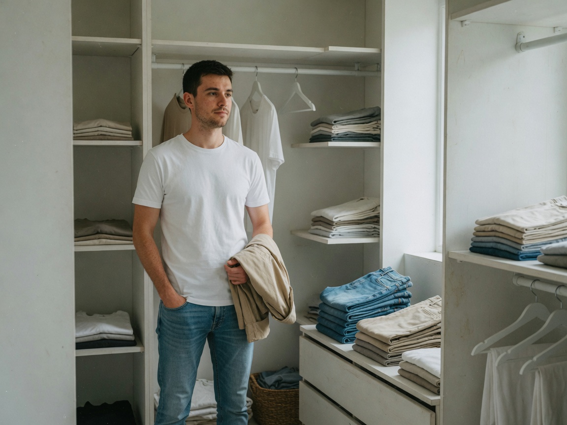 Como montar linha masculina básica