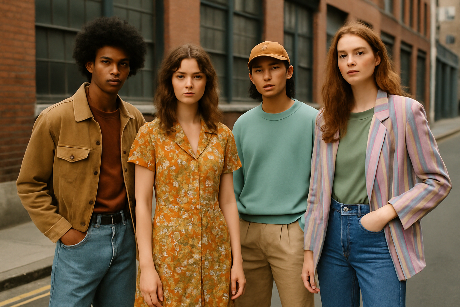 Tendências de moda vintage