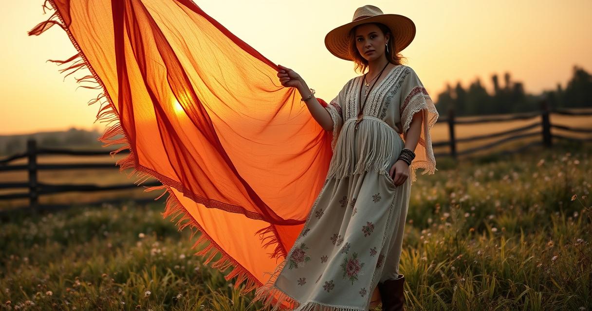 Tendências de moda boho